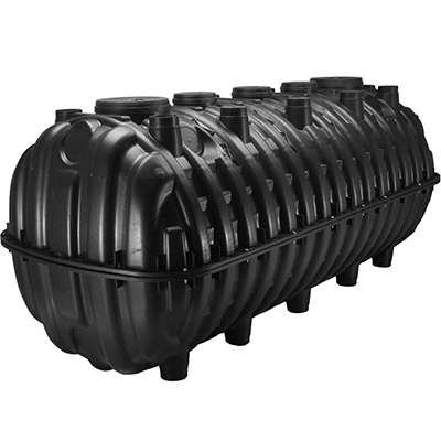 Polyethylene septic tank